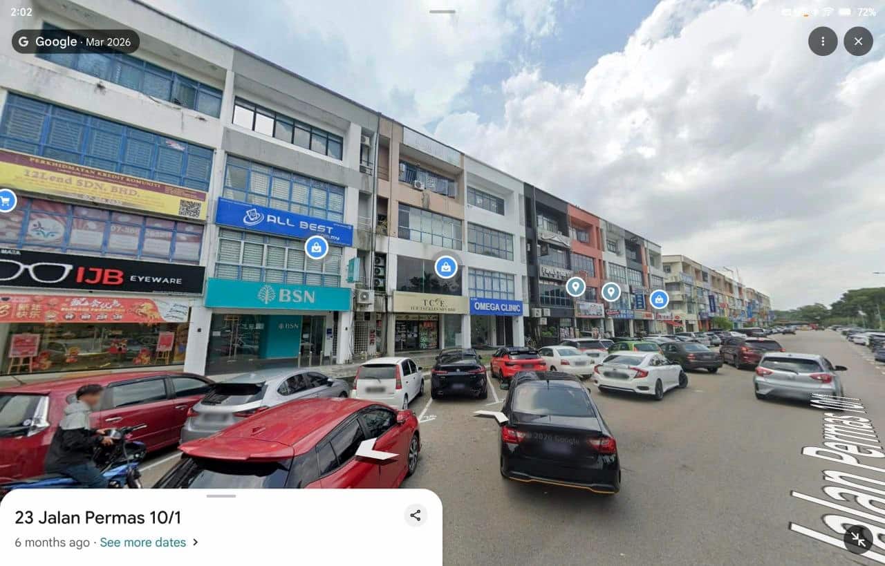 4-Storey End Lot Shoplot Permas Jaya 5