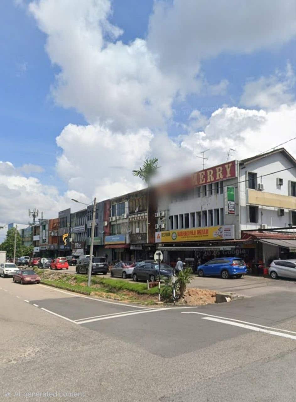 1.5-Storey Corner Unit Taman Pelangi 4