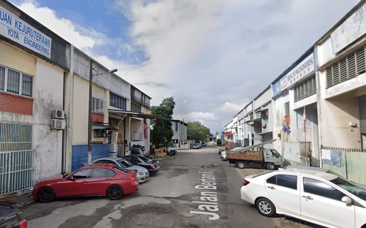 1.5 Storey Semi-D Factory Jalan Bertam