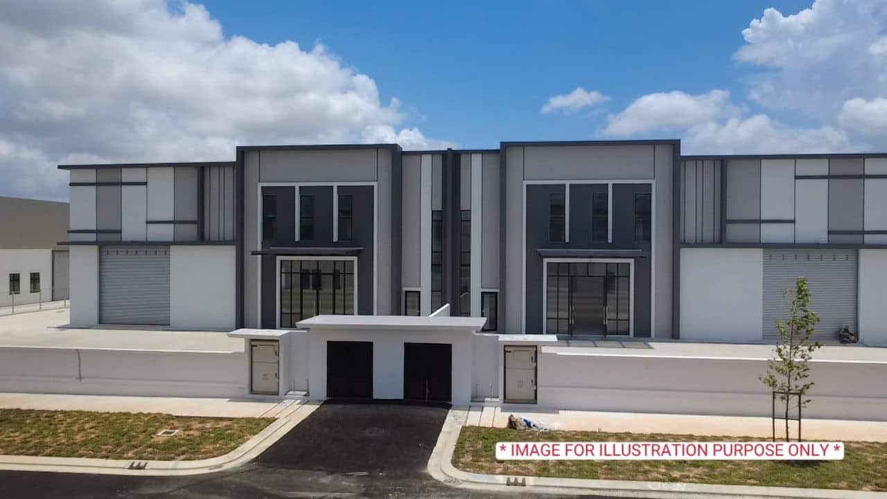 1 Storey Semi Detached Factory Eco Business Park Phase 3 1