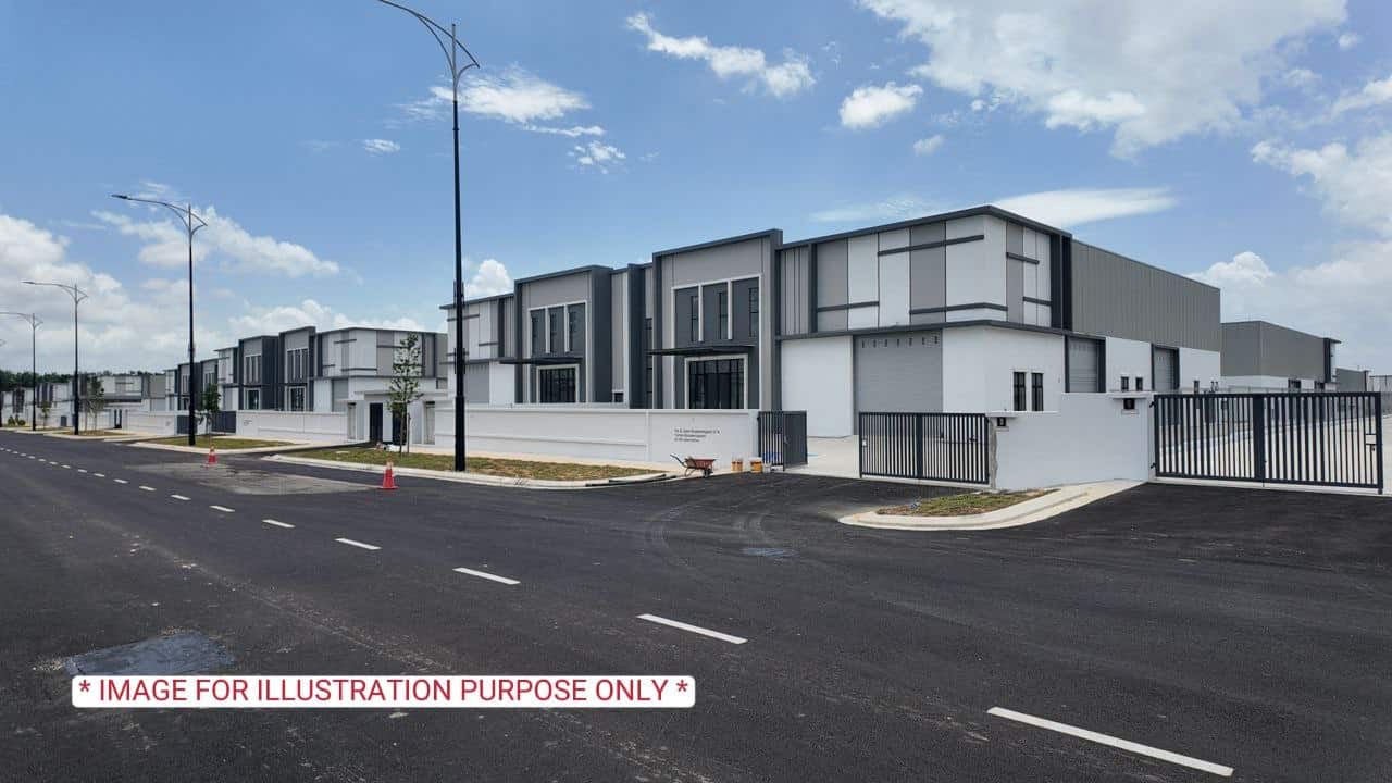 1 Storey Semi Detached Factory Eco Business Park Phase 3 2