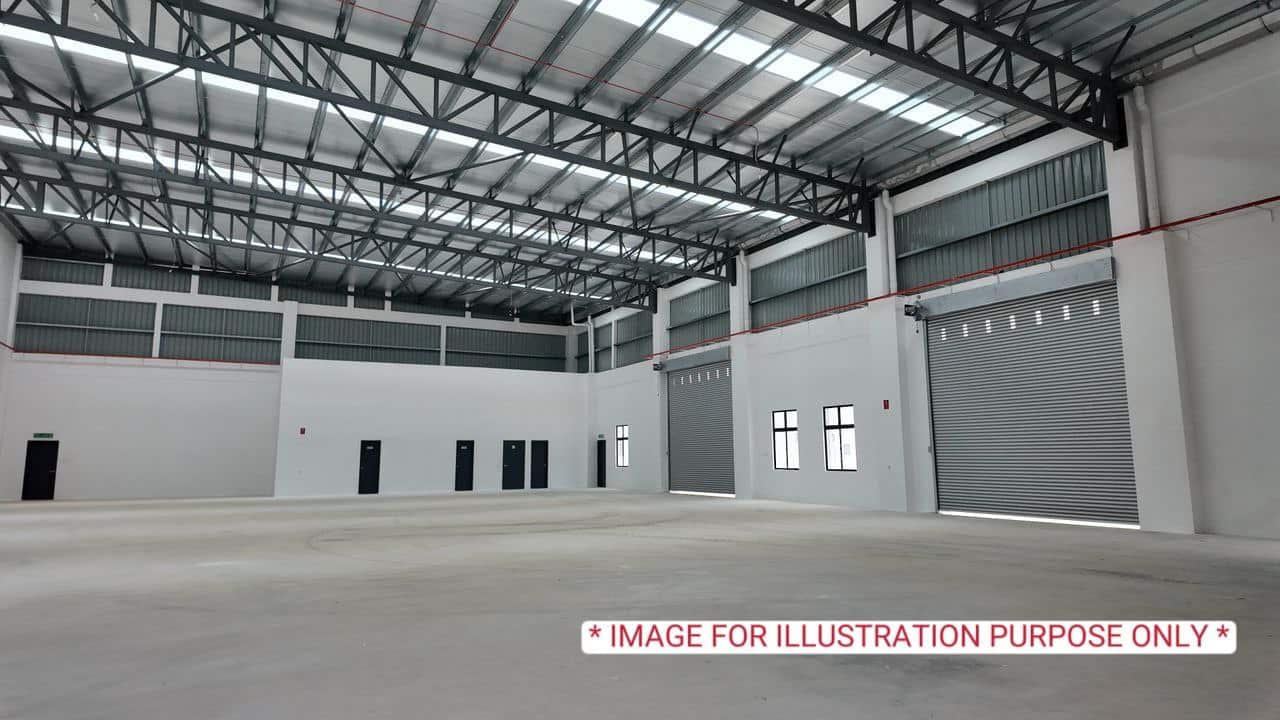 1 Storey Semi Detached Factory Eco Business Park Phase 3 4