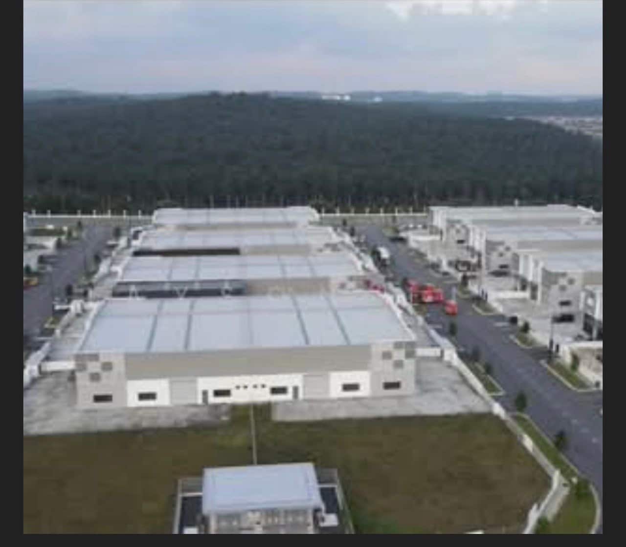 Corner 1 Storey Cluster Detached Factory Eco Business Park 3