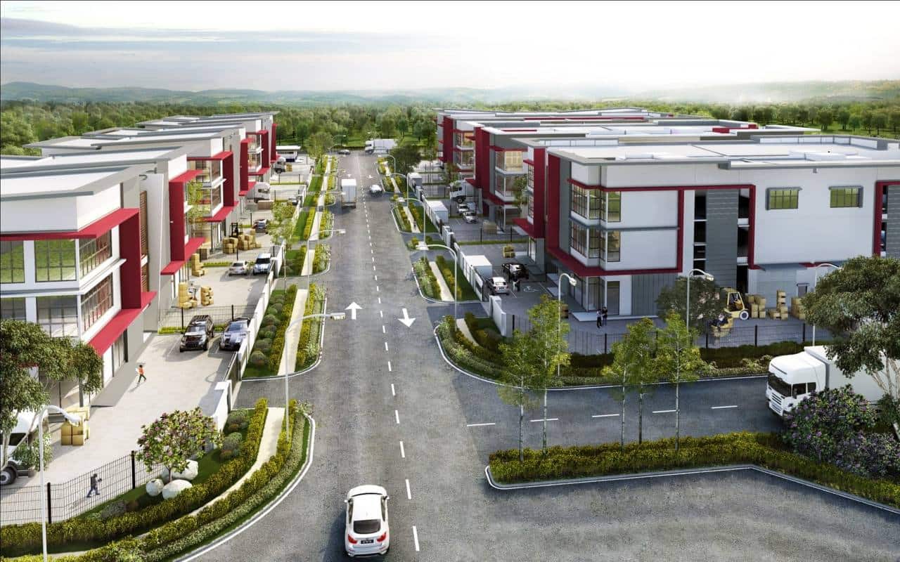 3 Sty Semi-Detached Factory Permas Jaya