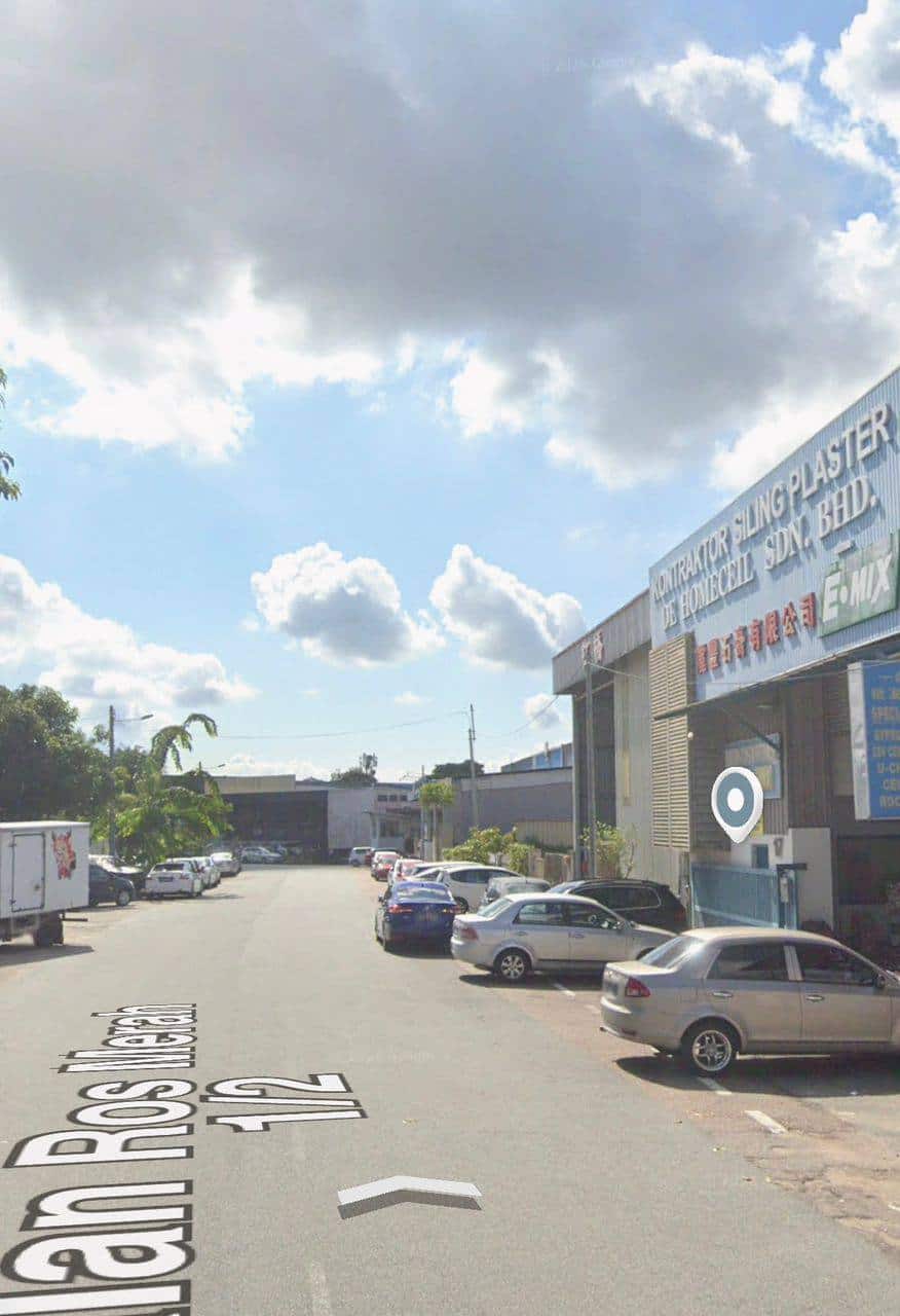 Corner Terrace Factory Jalan Rosmerah, Johor Jaya 3