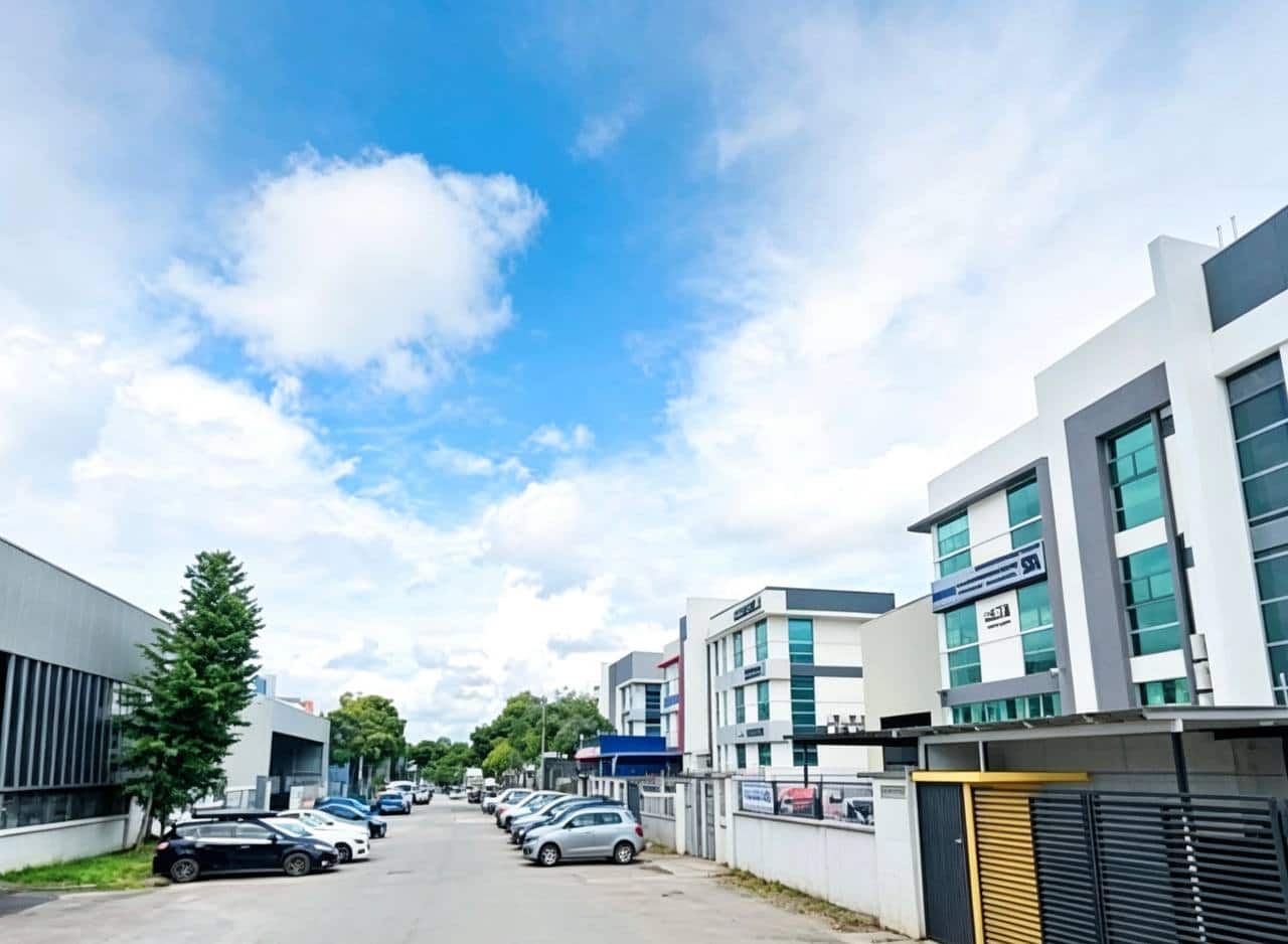 3 Storey Cluster Factory Taman Mount Austin 5