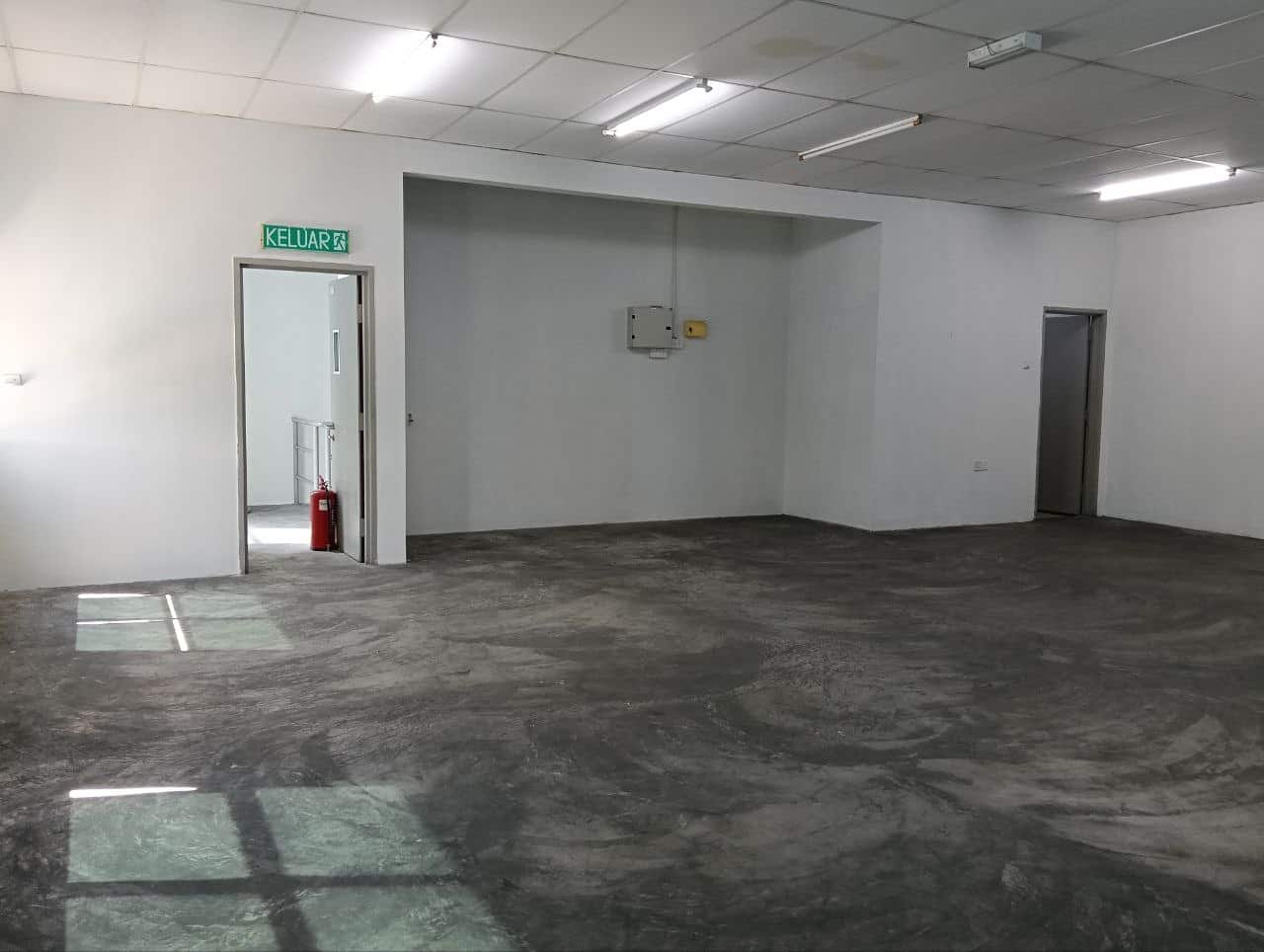 Single Storey Cluster Semi D with 2 storey office block Desa Cemerlang 4