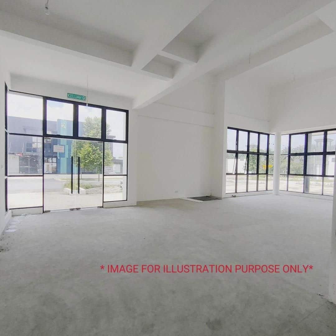 1.5 storey Cluster Factory ( Corner Lot) Eco Business Park 1 2