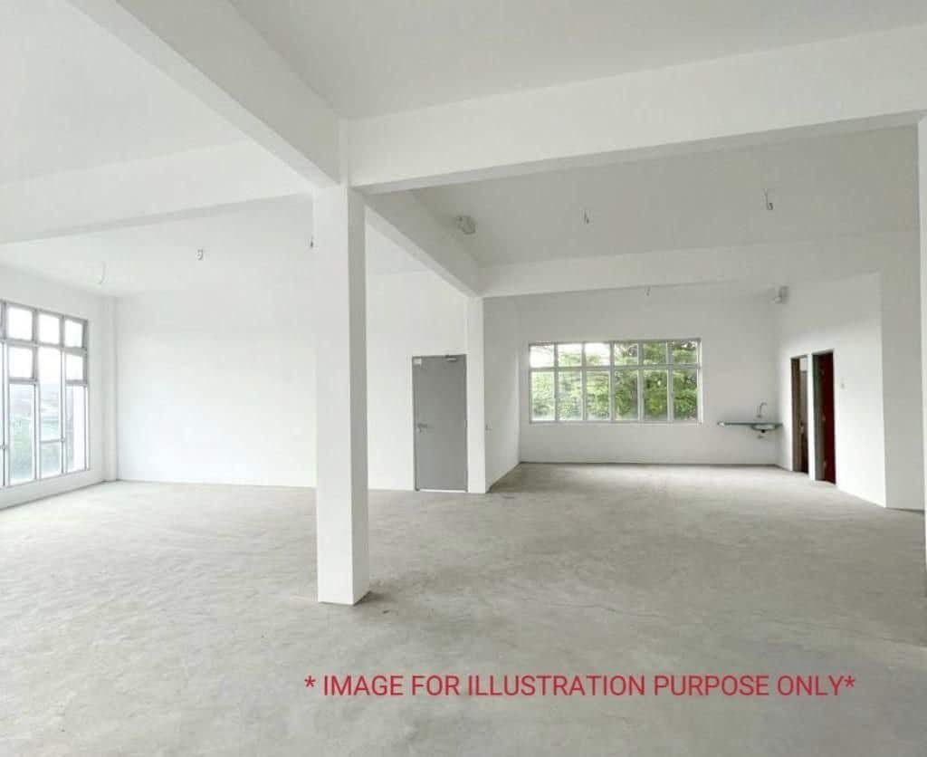 1.5 storey Cluster Factory ( Corner Lot) Eco Business Park 1 5