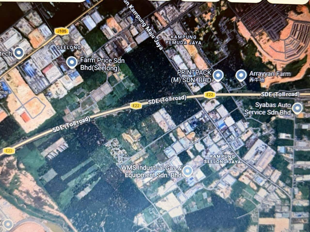 Industrial Land Seelong Jaya 3