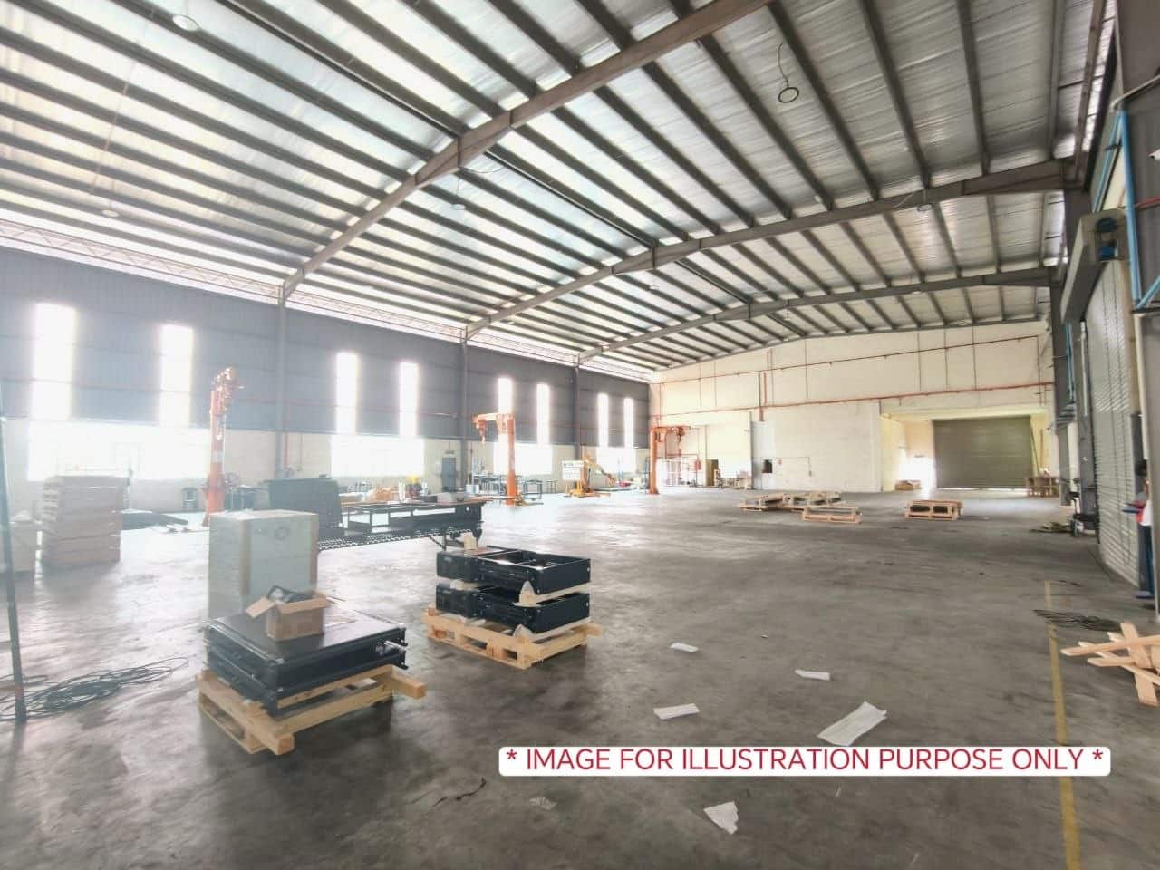 Single Storey Detached Factory with Double Storey Office Indahpura Industrial Park 3