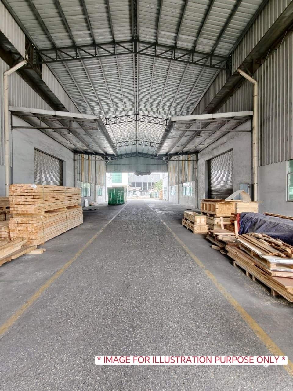 Single Storey Detached Factory with Double Storey Office Indahpura Industrial Park 6