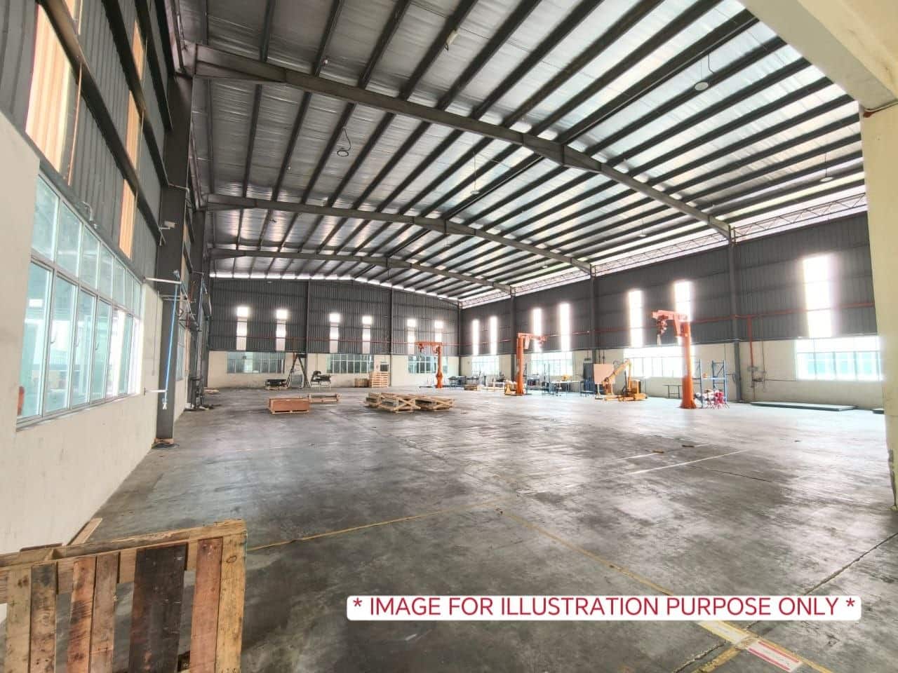 Single Storey Detached Factory with Double Storey Office Indahpura Industrial Park 2