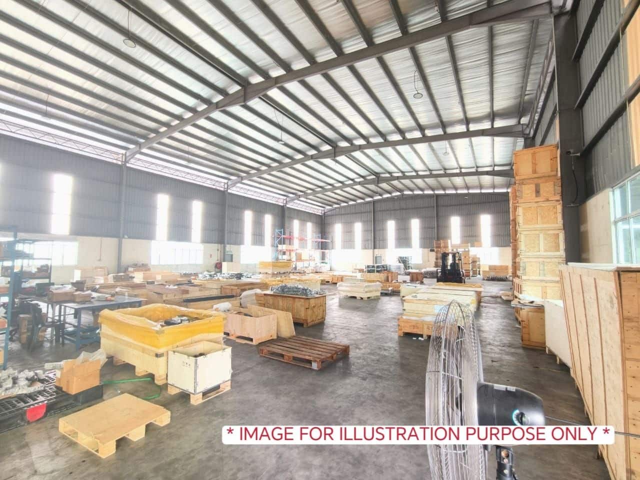 Single Storey Detached Factory with Double Storey Office Indahpura Industrial Park 6