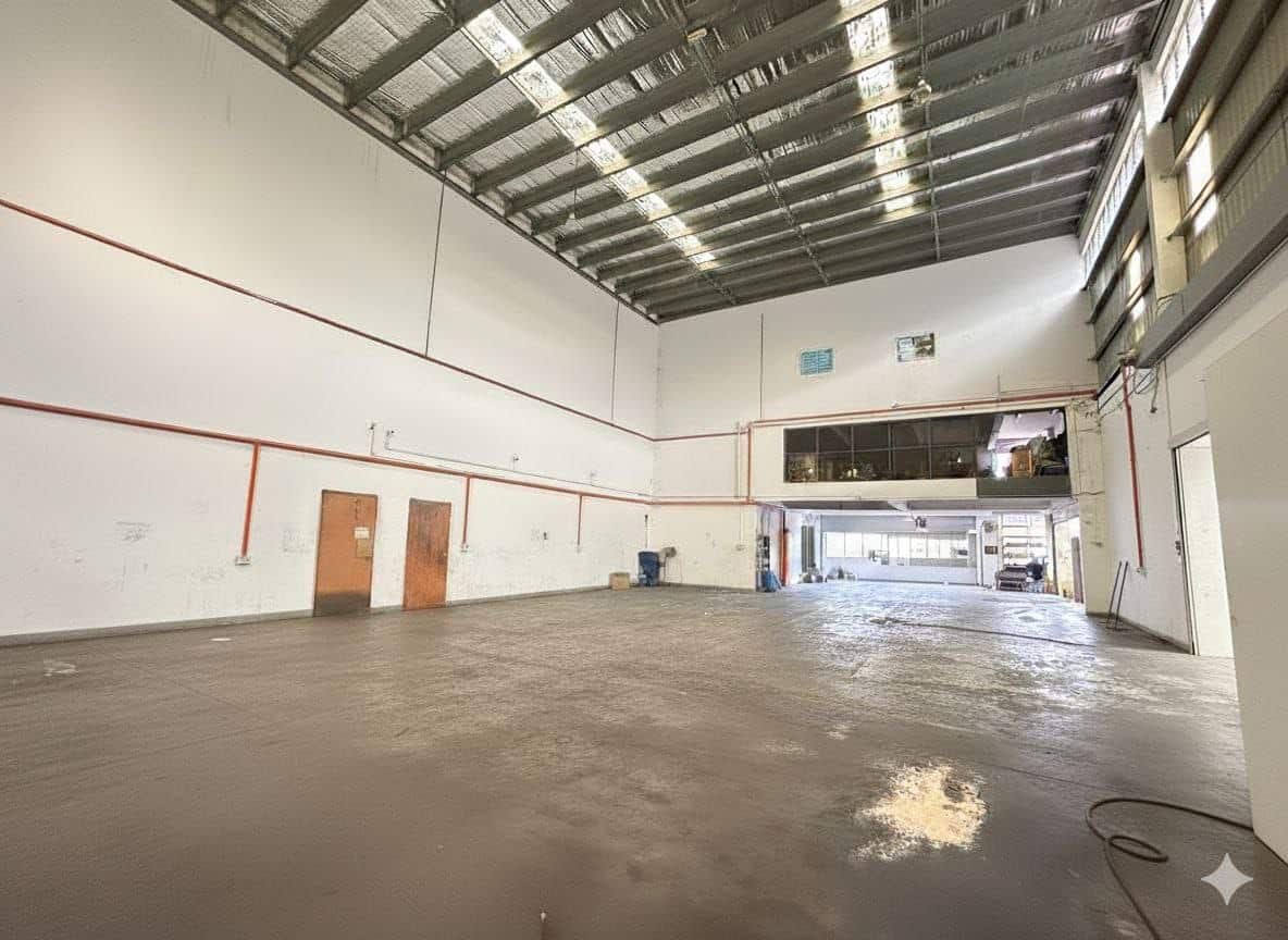 1.5-Storey Semi-Detached Factory Jalan Selatan, Taman Perindustrian Ringan Pulai 2