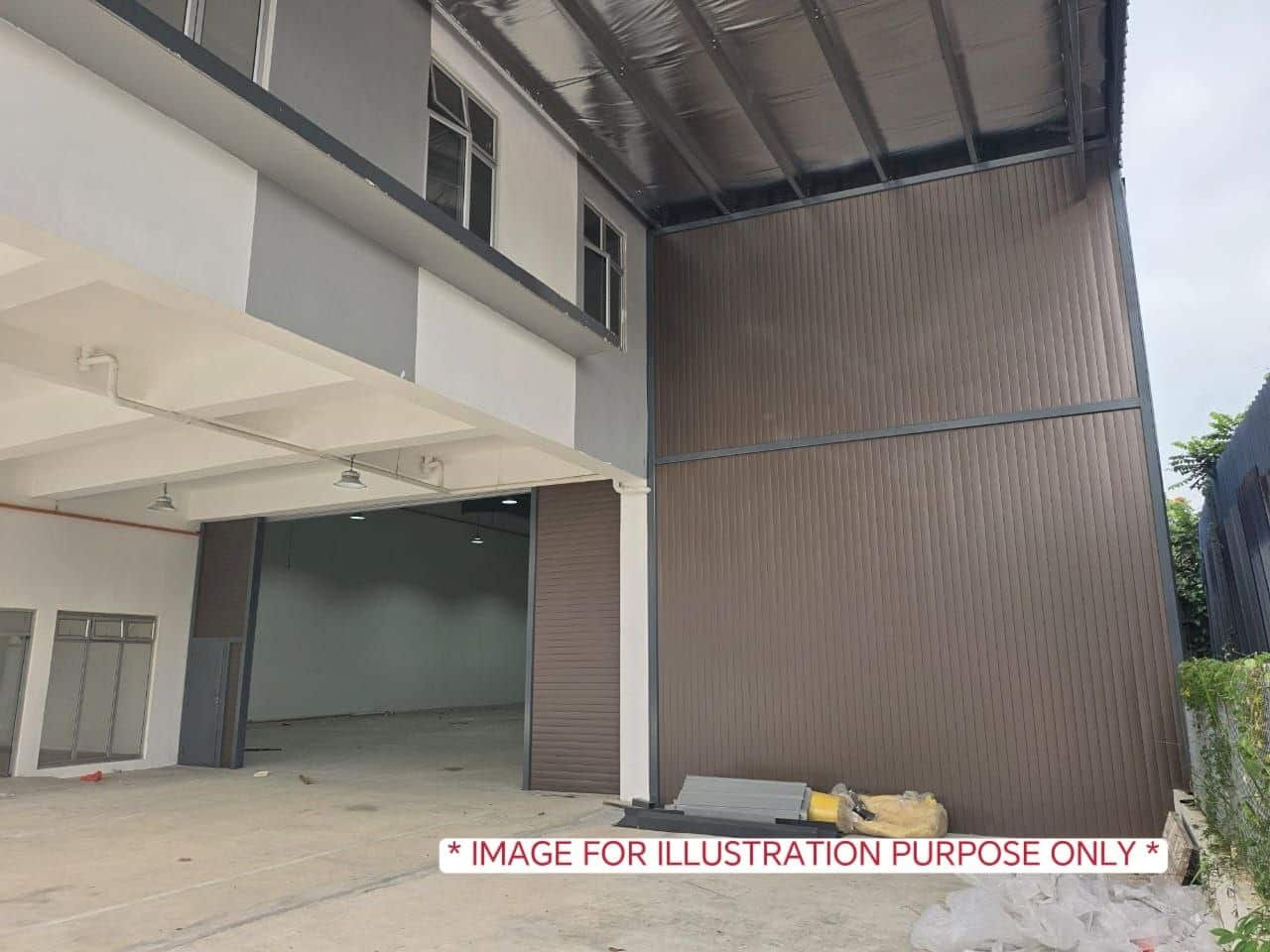 1.5 Storey Semi Detached Factory Plentong 1