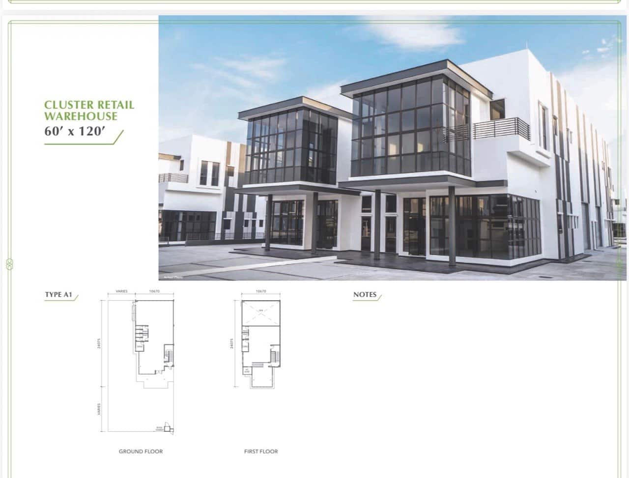 1.5 Storey Cluster Factory Eco Business Park 1 4