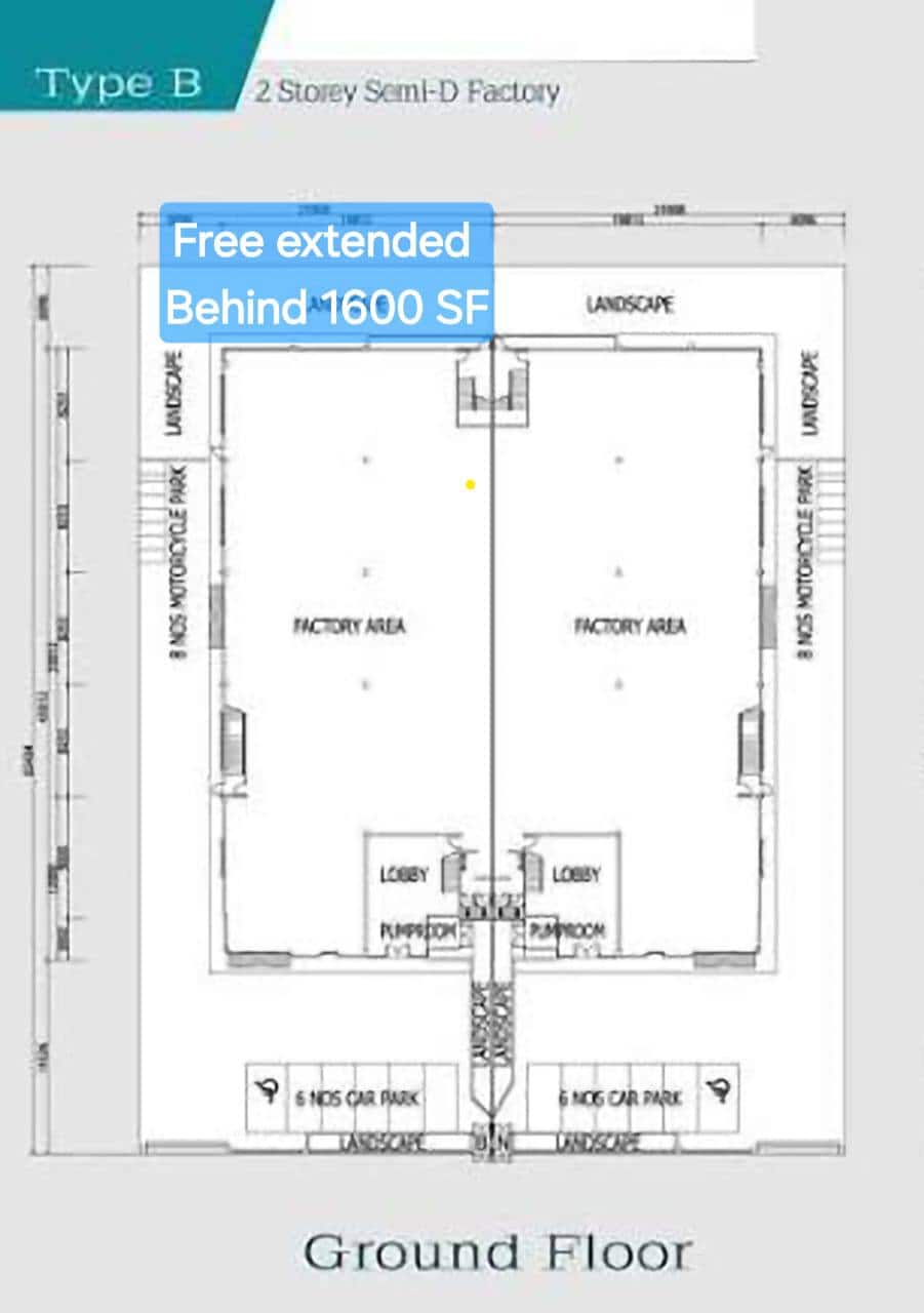 2-Storey Semi Detached Factory Alam Jaya Business Park 7