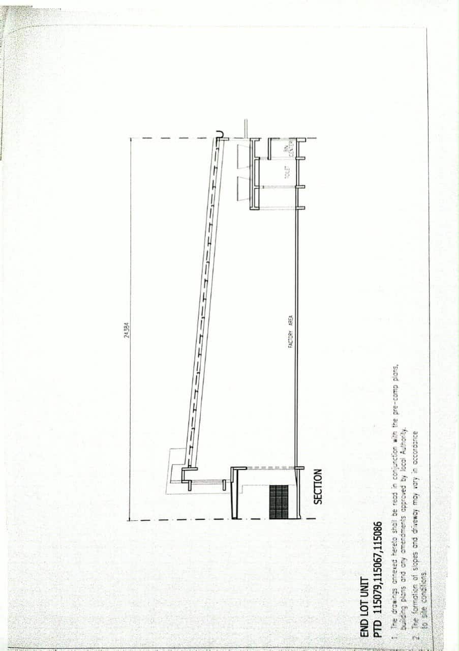 Single Storey Terrace Factory Kulai 7