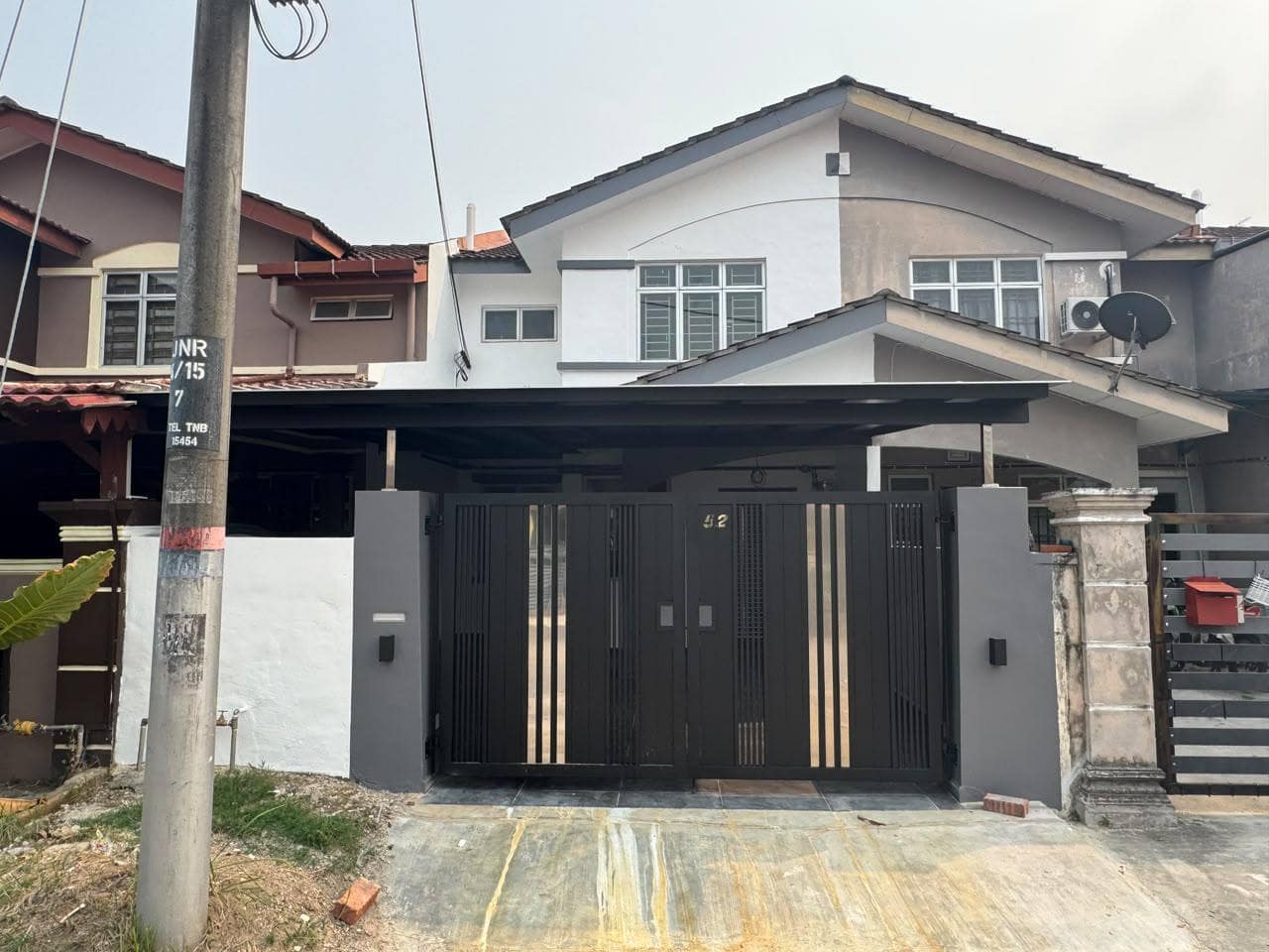 Double Storey Medium Cost Terrace House Taman Nusantara – photo 1