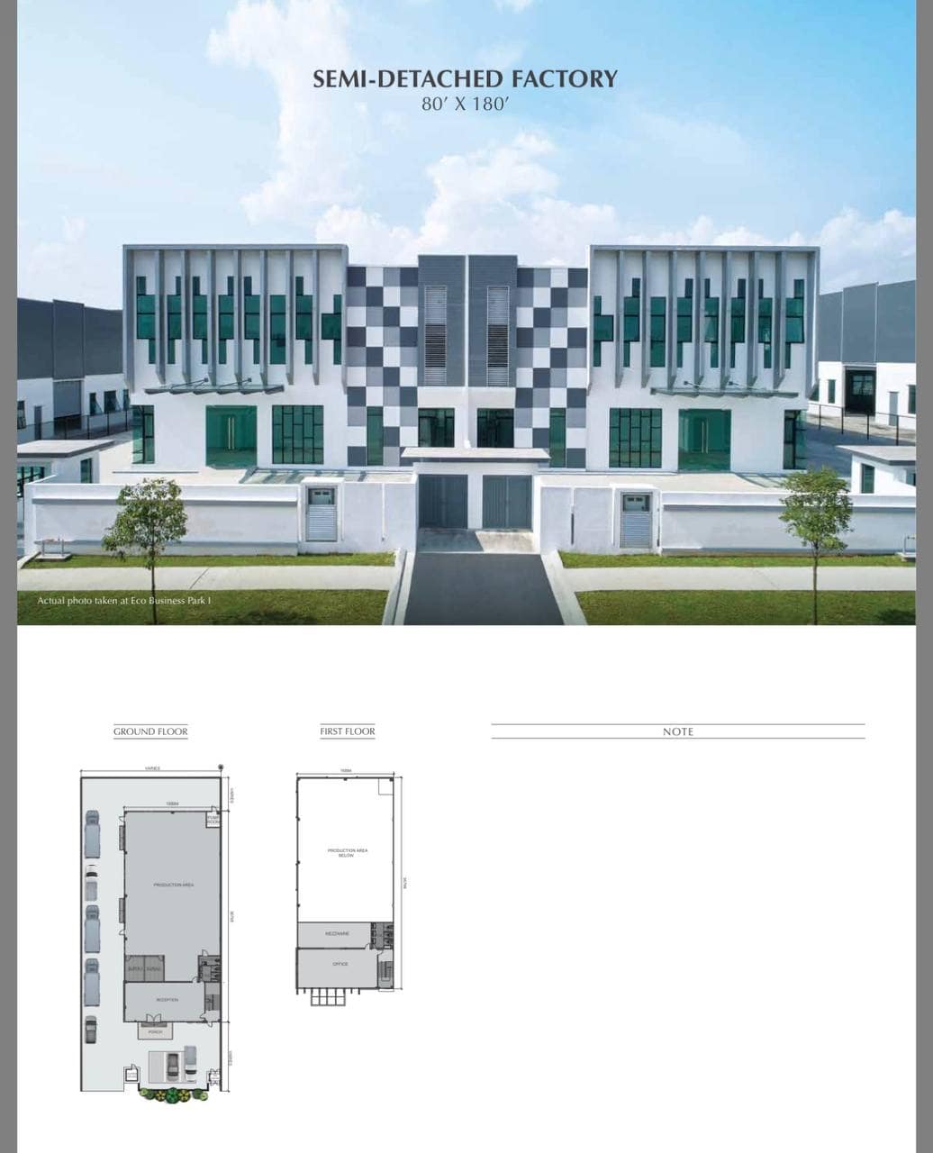 Corner Semi D Factory Eco Business Park 1 (Phase 1) – photo 1