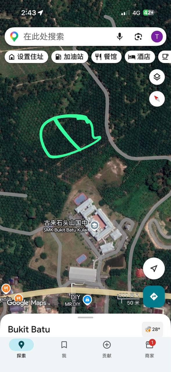 Land Bukit Batu – photo 1