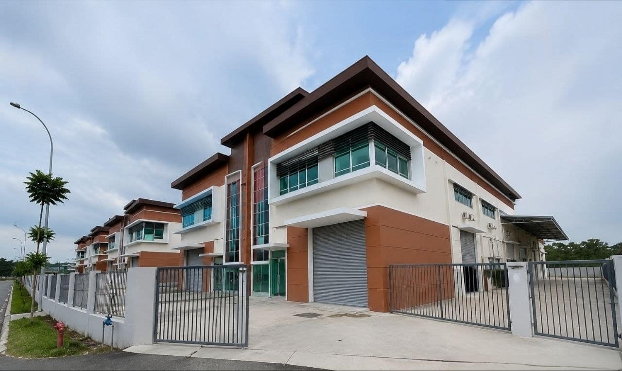 Single Storey Semi Detached Factory with Mezzanine Floor Tiong Nam Industrial Park @ Kempas 2 – photo 1