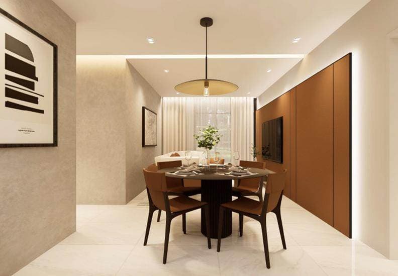 Bodaiju Residences garden walkway render