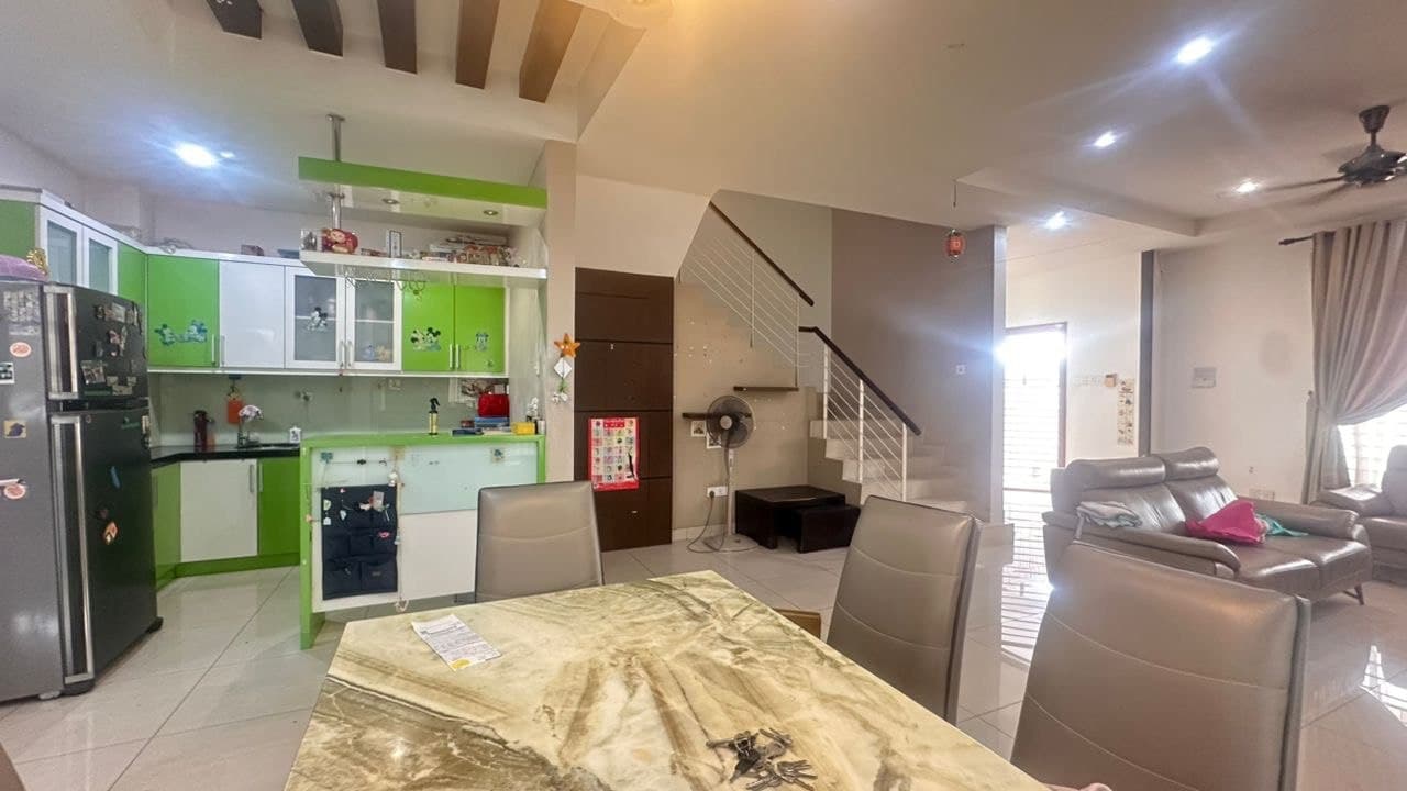 Double Storey Cluster Sky blue Adda Heights