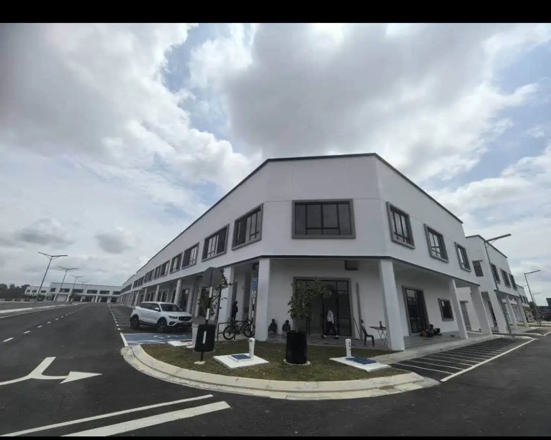 2 Storey Corner Lot Shop Kota Masai