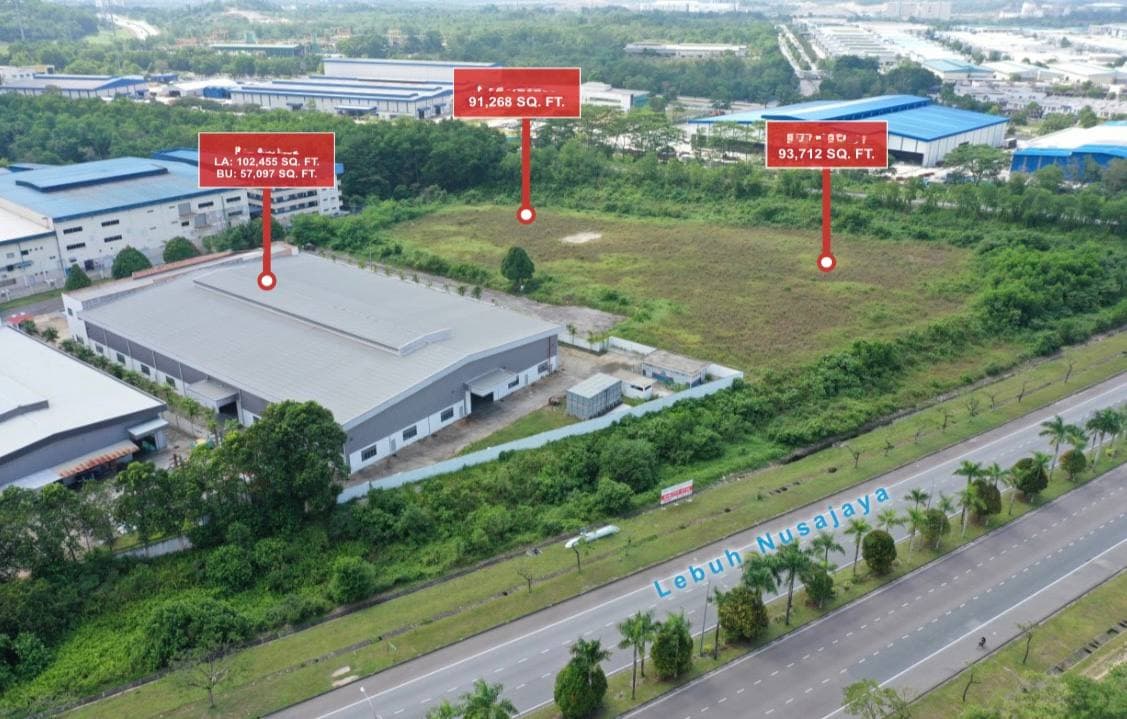 Detached Factory + 2-Storey Office Taman Perindustrian Nusajaya
