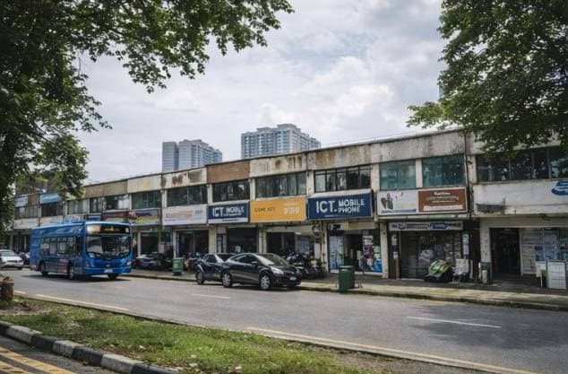 Double storey shop lot Taman Sri Tebrau 4