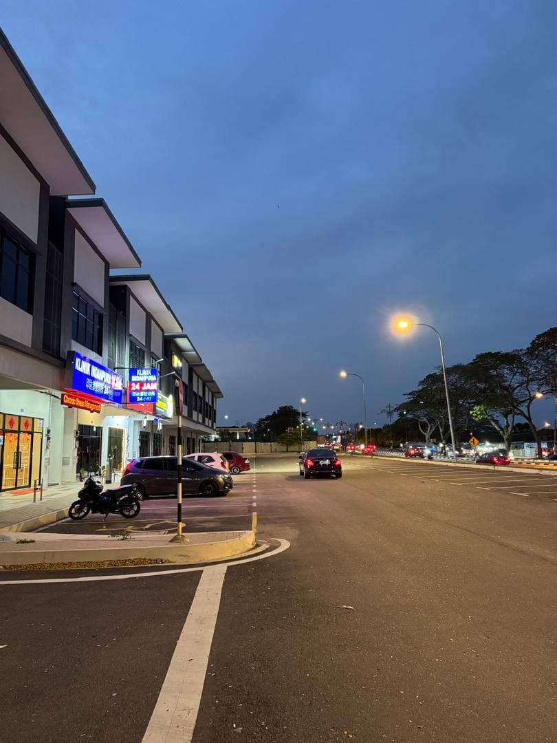 End-lot Shoplot (New) Kulai Batu 19 Jalan Rimbun 2