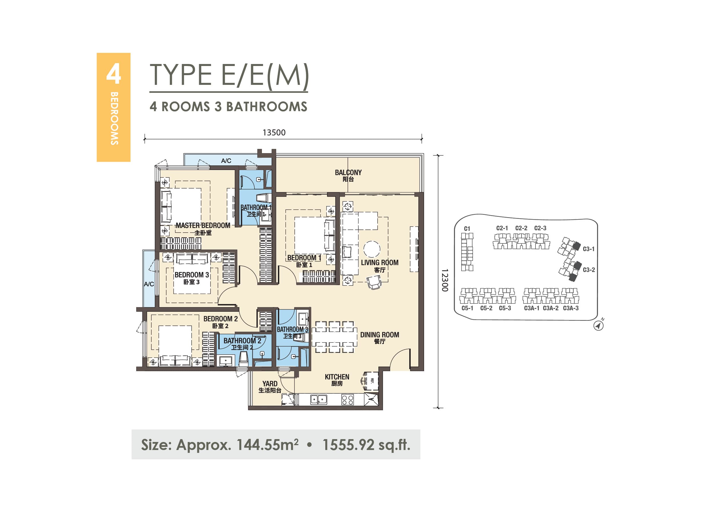 Larger family layouts