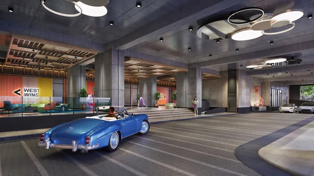 Summer Suites JB CIQ lobby render