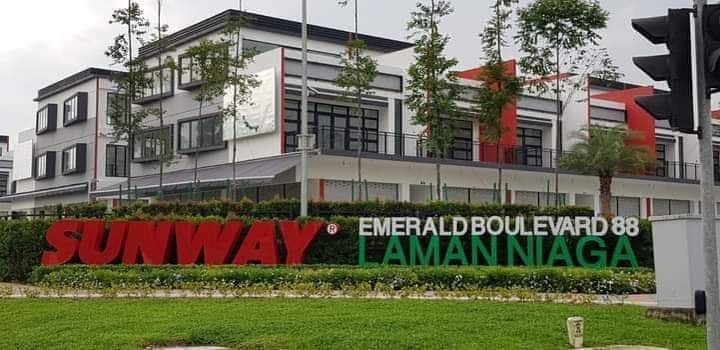 2-Storey Shoplot Type A Emerald Boulevard 88 Sunway Iskandar