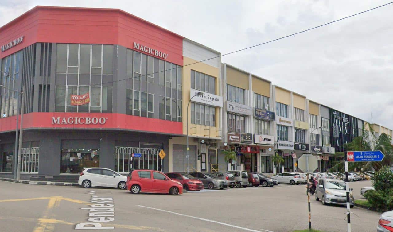 3 Storey Shop office Jalan Pendakar