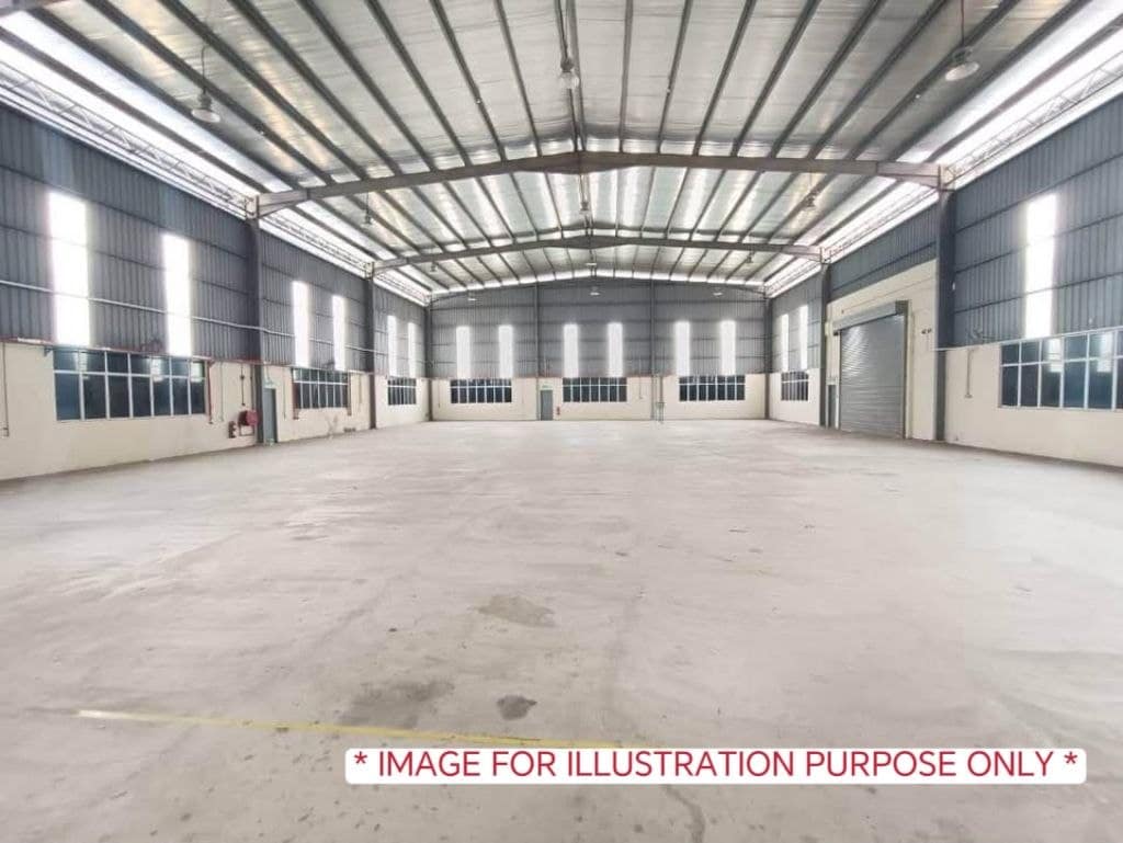 Single Storey Detached Factory with Double Storey Office Indahpura Industrial Park – photo 1
