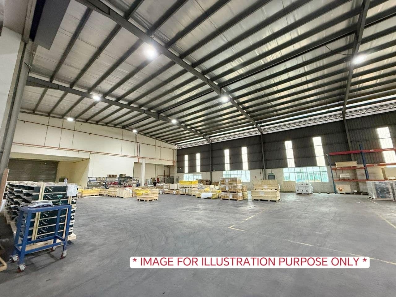Single Storey Detached Factory with Double Storey Office Indahpura Industrial Park – photo 1