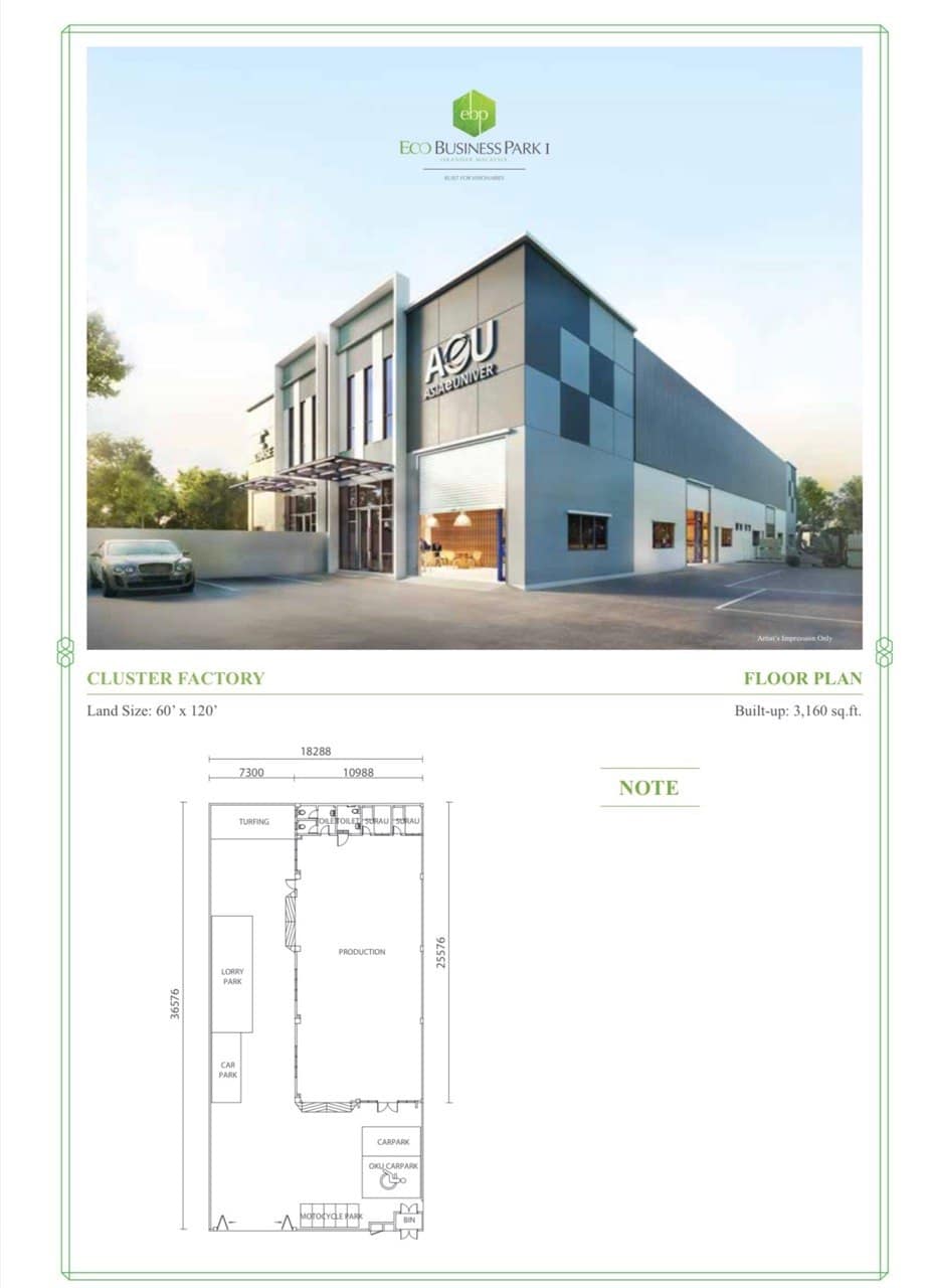 Single Storey Cluster Factory EBP 1 Phase 3 – photo 1